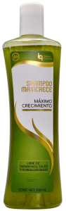 Fotografía de producto Shampoo MaxiCrece con contenido de 500 ml. de Iq Herbal Products 